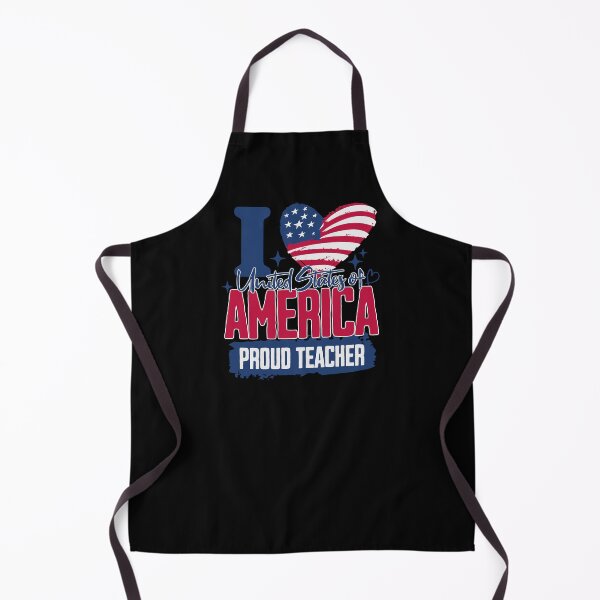 Item preview, Proud Teacher I Love United States of America  designed and sold by TheUSAFantasy.