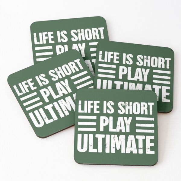 Item preview, Life Is Short Play Ultimate Frisbee  designed and sold by EganHunter.