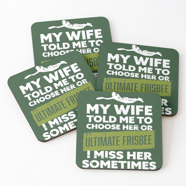Item preview, My Wife Told Me To Choose Ultimate Frisbee designed and sold by EganHunter.