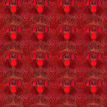 Artwork thumbnail, Red Textured Pattern by Rell1970