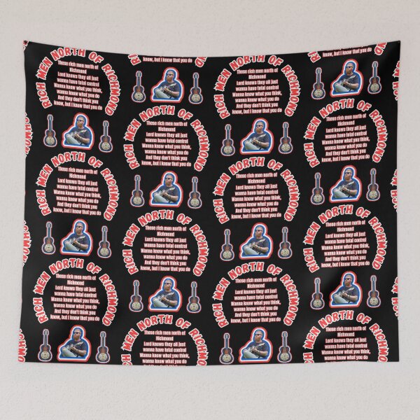 Item preview, Rich Men North Of Richmond designed and sold by WoodburyLake.
