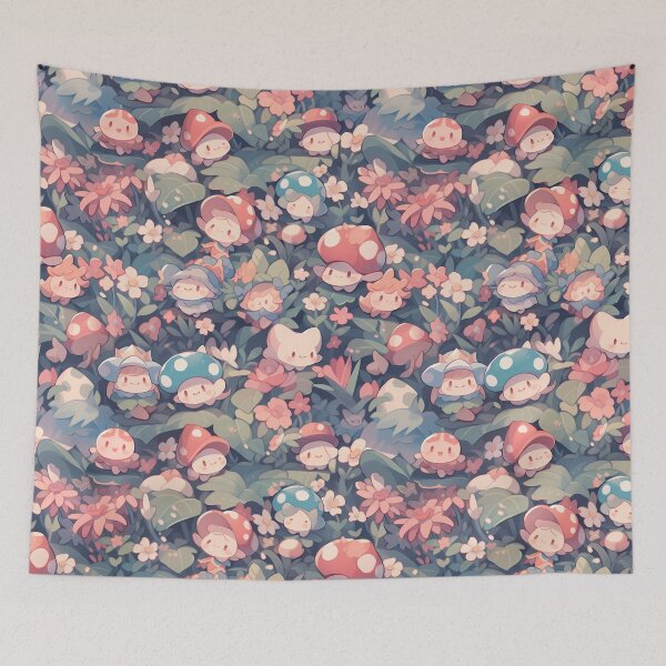 Item preview, Mushroom Kingdom Pattern  designed and sold by Skolyak.