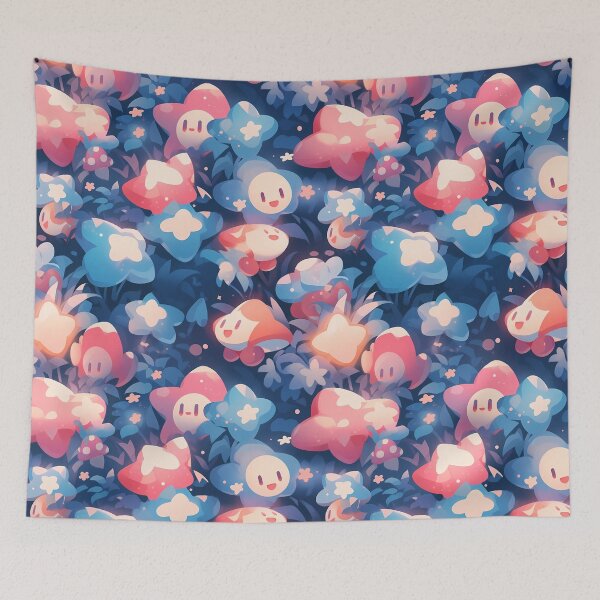 Item preview, Mushroom Kingdom Pattern  designed and sold by Skolyak.