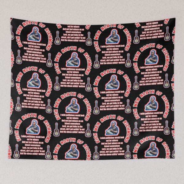 Item preview, Rich Men North Of Richmond designed and sold by WoodburyLake.