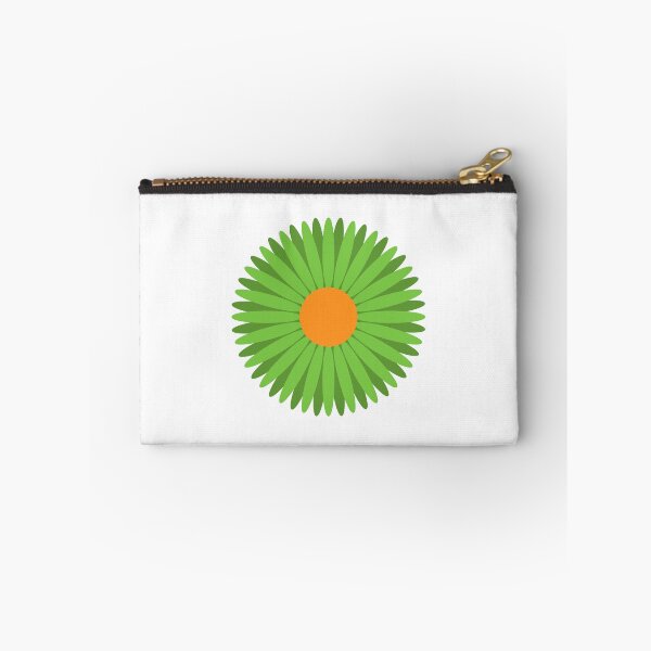 Item preview, Green and Orange Flower designed and sold by kavanaghdesigns.