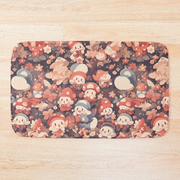 Item preview, Mushroom Kingdom Pattern  designed and sold by Skolyak.