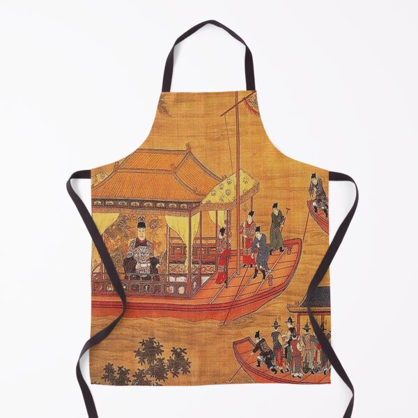 Item preview, Jiajing Emperor on his state barge -1538 - Taiwan Palace Museum - Digitally Remastered Classic Art designed and sold by TheHappyK.