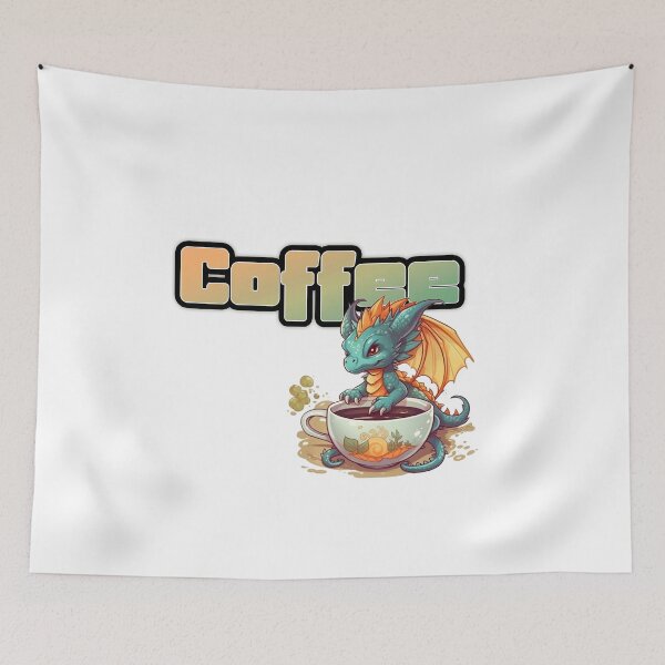 Item preview, Dragon in cofee designed and sold by AvaelSandokan.