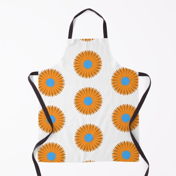 Item preview, Orange and Blue Flower designed and sold by kavanaghdesigns.