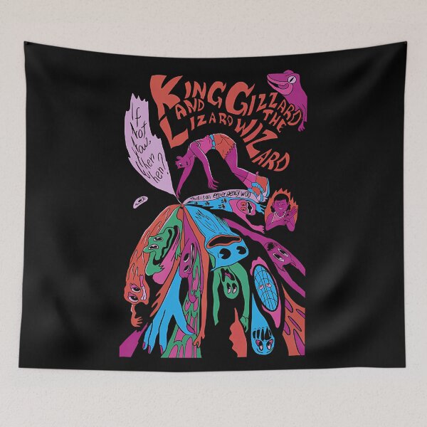 Item preview, King Gizzard and the Lizard Wizard designed and sold by FeathersMckenz.