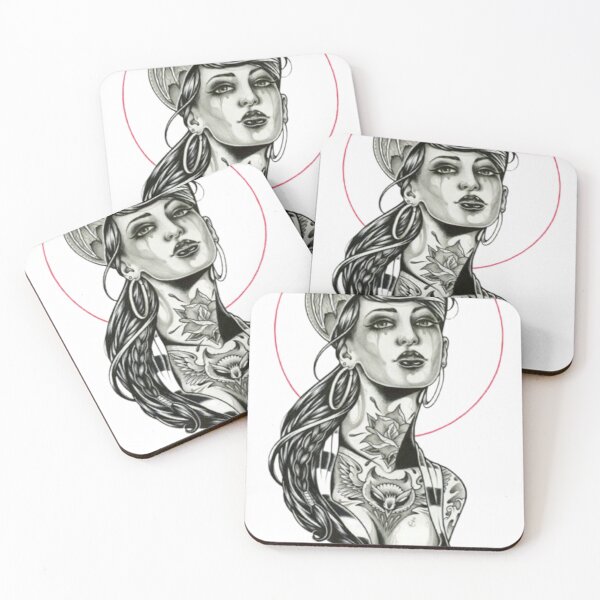 Item preview, Beautiful girl with tattoos designed and sold by Nothingovic911.