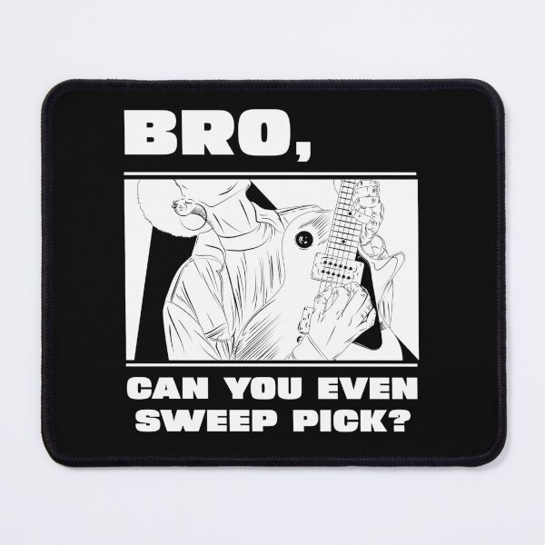 Item preview, Bro, can you even sweep pick? (black and white) designed and sold by B-Sharp-.