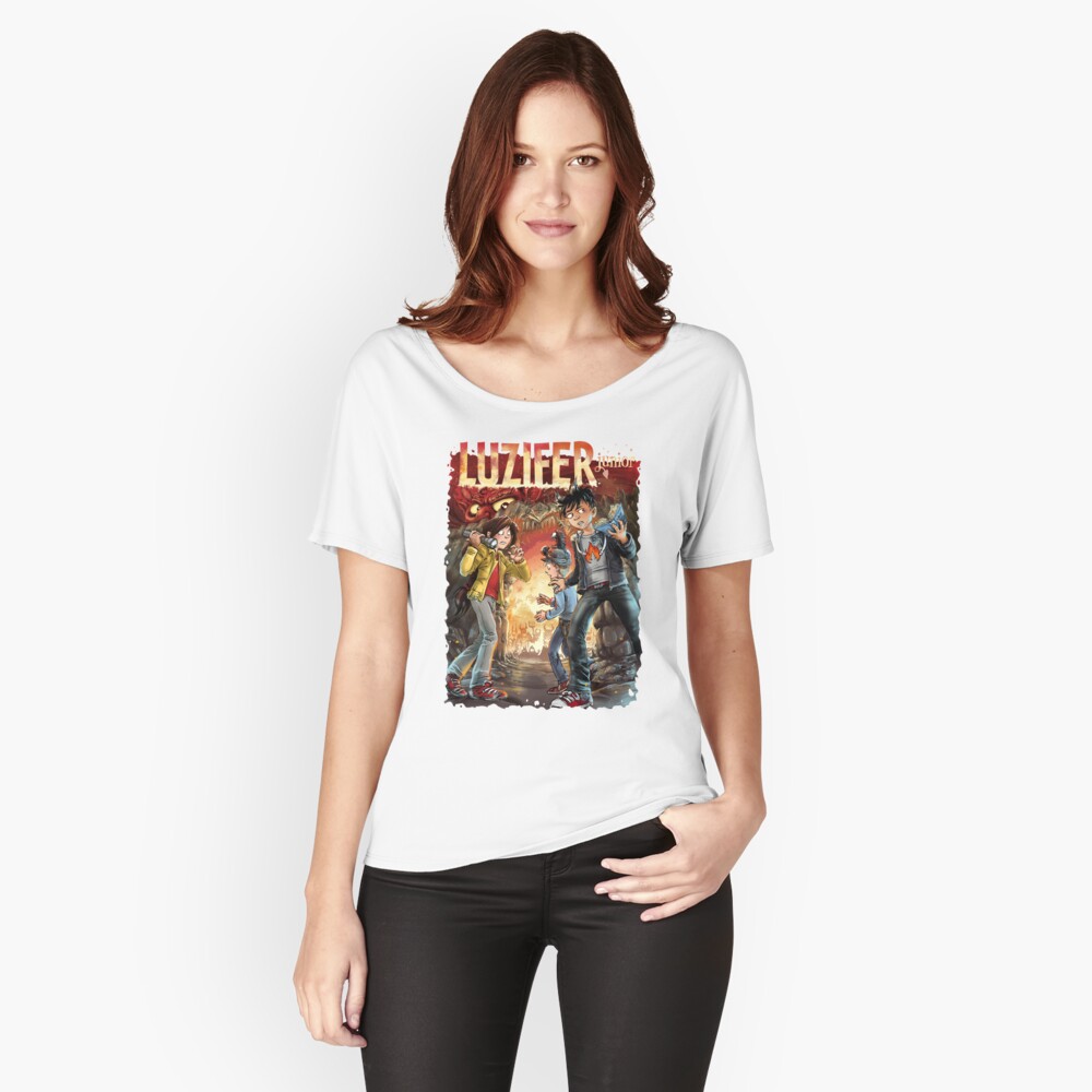 Item preview, Loose Fit T-Shirt designed and sold by LuziferJunior.