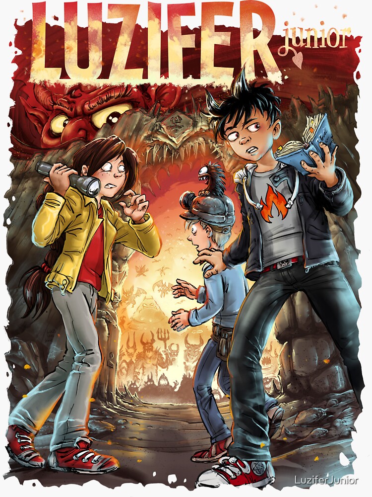 Thumbnail 3 von 3, Sticker, COVER 3 designt und verkauft von LuziferJunior.