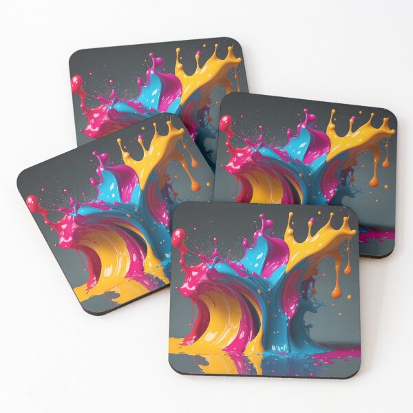 Item preview, Splash paint art designed and sold by 1Celery.