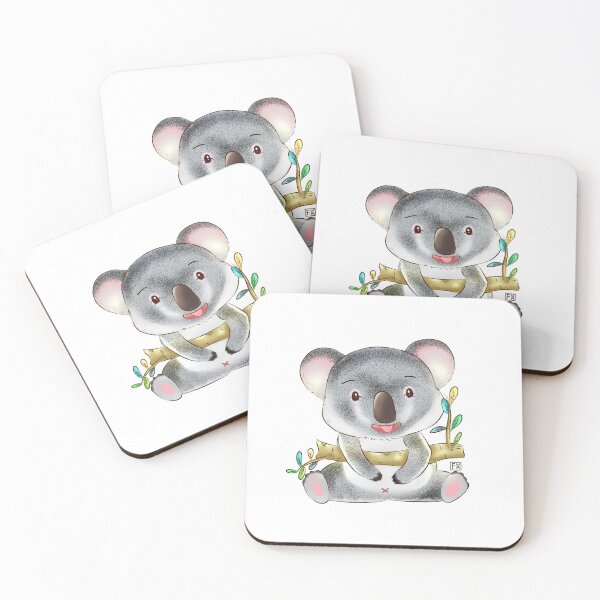 Item preview, Koala | Koala Lover - Koala holding a tree branch designed and sold by FennyWijayaMomo.