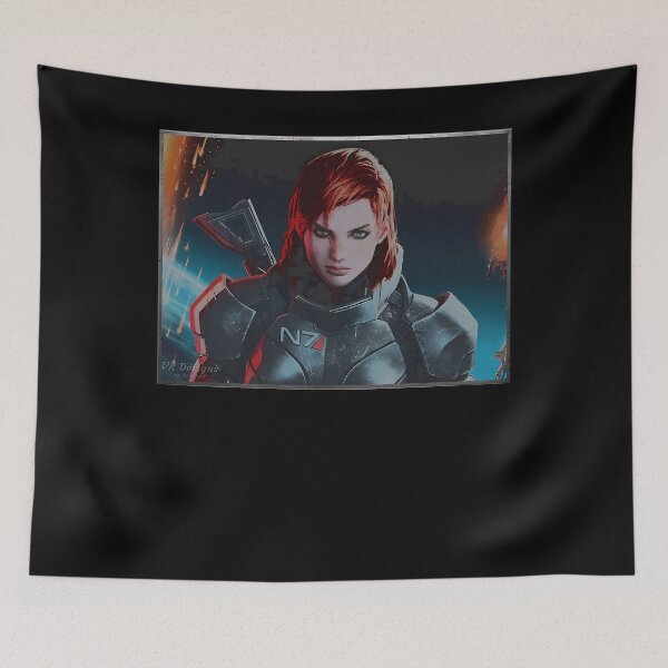 Item preview, Mass Effect: Female Shepard Digital Painting designed and sold by HooverCustard.