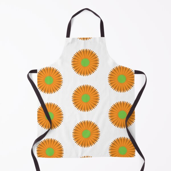 Item preview, Orange and Green Flower designed and sold by kavanaghdesigns.