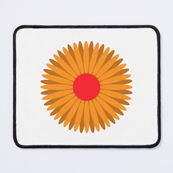 Item preview, Orange and Red Flower designed and sold by kavanaghdesigns.