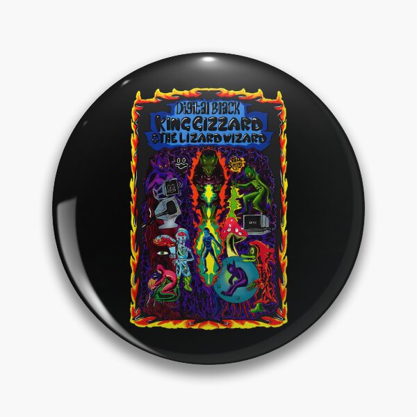 Item preview, King Gizzard- Digital Black designed and sold by FeathersMckenz.