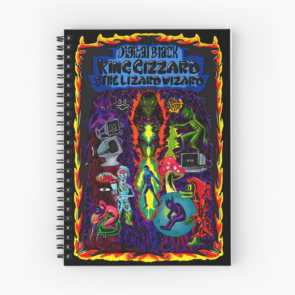 Item preview, King Gizzard- Digital Black designed and sold by FeathersMckenz.