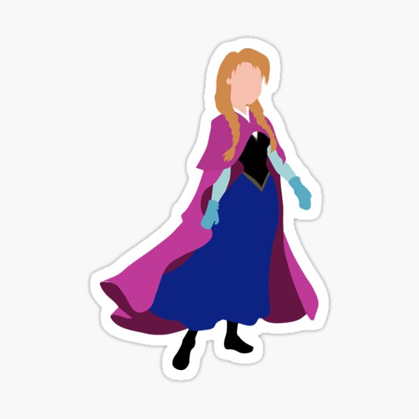Character Inspired Silhouette Sticker