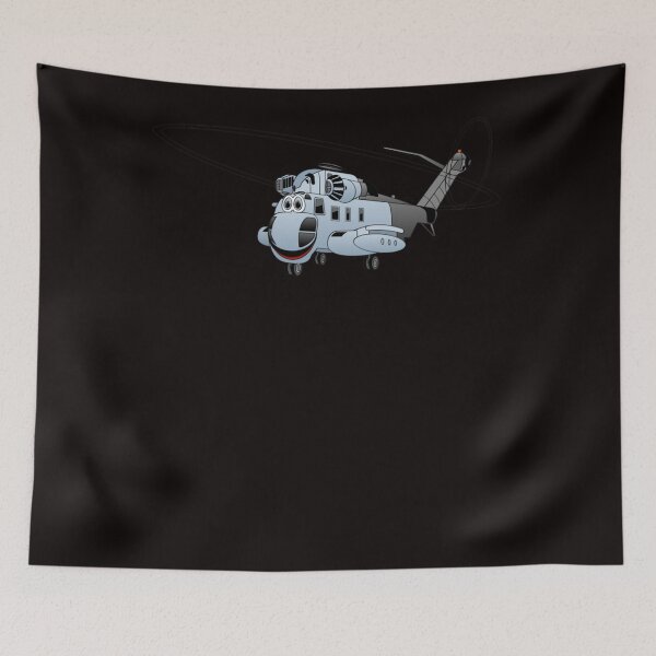 Item preview, Sea Stallion Helicopter Cartoon  designed and sold by BREITENOHNSON.