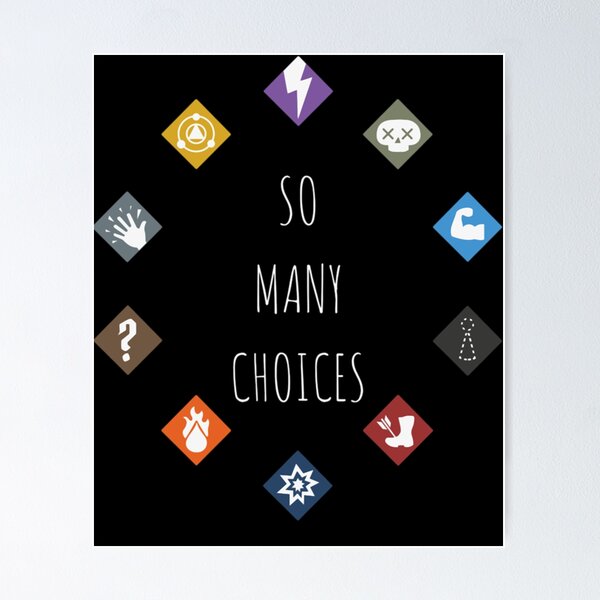 Item preview, Gloomhaven So Many Choices - Board Game Inspired Graphic - Tabletop Gaming  designed and sold by CASSPRATLIN.