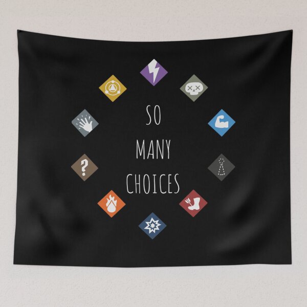 Item preview, Gloomhaven So Many Choices - Board Game Inspired Graphic - Tabletop Gaming  designed and sold by CASSPRATLIN.
