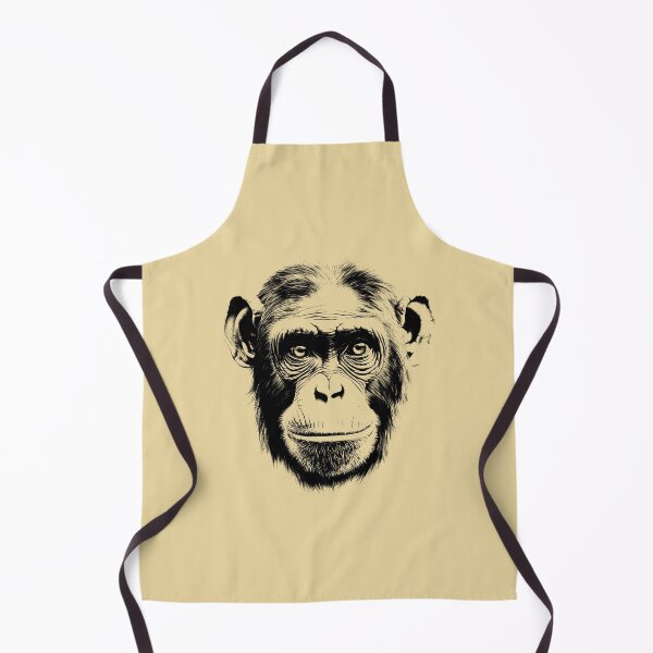 Item preview, Bonobo Face Sticker T-shirt Art designed and sold by allthis.