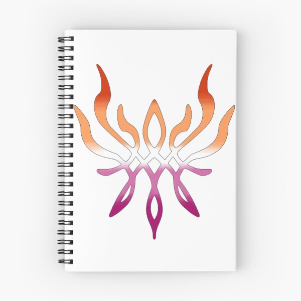 Item preview, Lesbian Pride Crest of Flames designed and sold by pissedonthemoon.