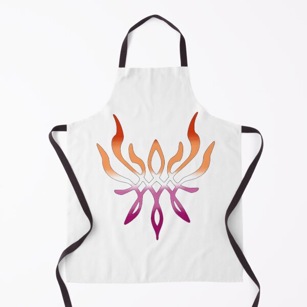 Item preview, Lesbian Pride Crest of Flames designed and sold by pissedonthemoon.