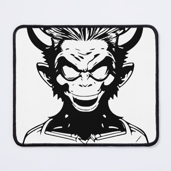Item preview, Ethereal Darkness Monochrome Devil Monkey designed and sold by crapanzanos.