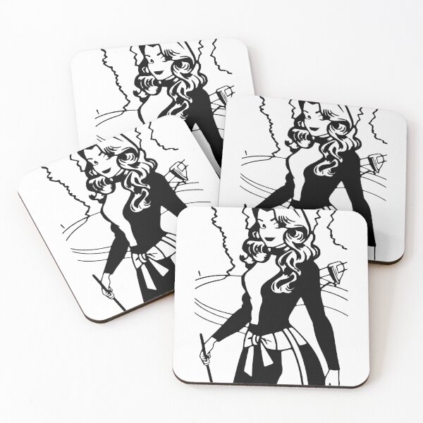 Item preview, Monochrome retro drawing of a witch in a dress designed and sold by crapanzanos.