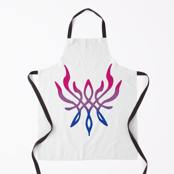 Item preview, Bisexual Pride Crest of Flames designed and sold by pissedonthemoon.