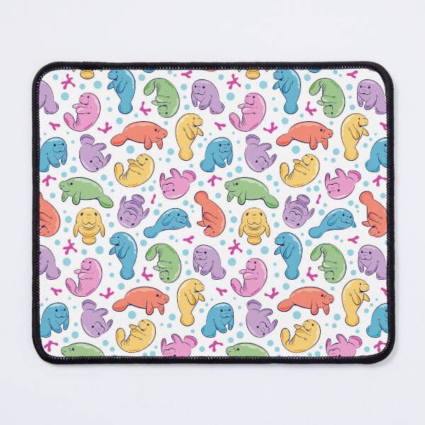 Item preview, Cute Manatee Pattern - Colorful Underwater Pattern designed and sold by Bangtees.
