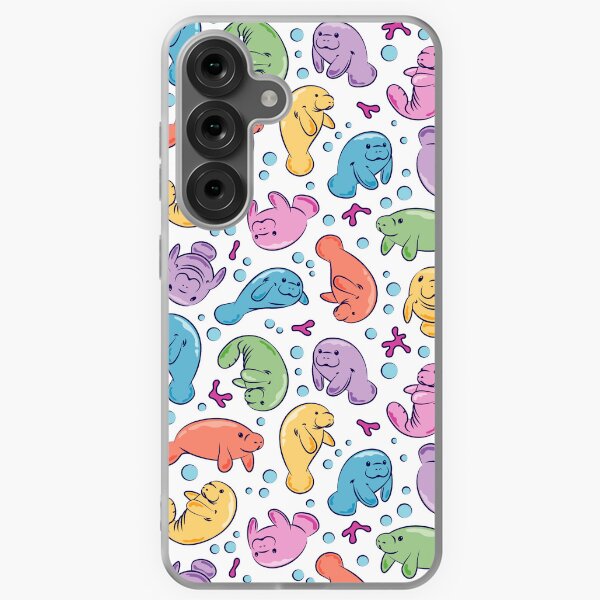 Item preview, Cute Manatee Pattern - Colorful Underwater Pattern designed and sold by Bangtees.