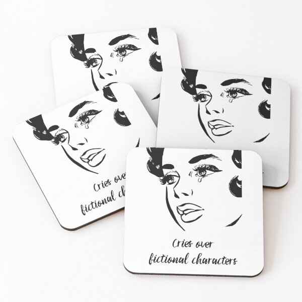 Item preview, Cries Over Fictional Characters  designed and sold by ICheckmateThee.
