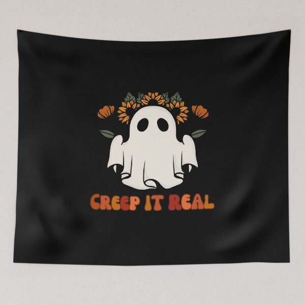 Item preview, Creep It Real | Halloween | Spooky | Ghost | Retro Halloween designed and sold by ShoniwDesigns.