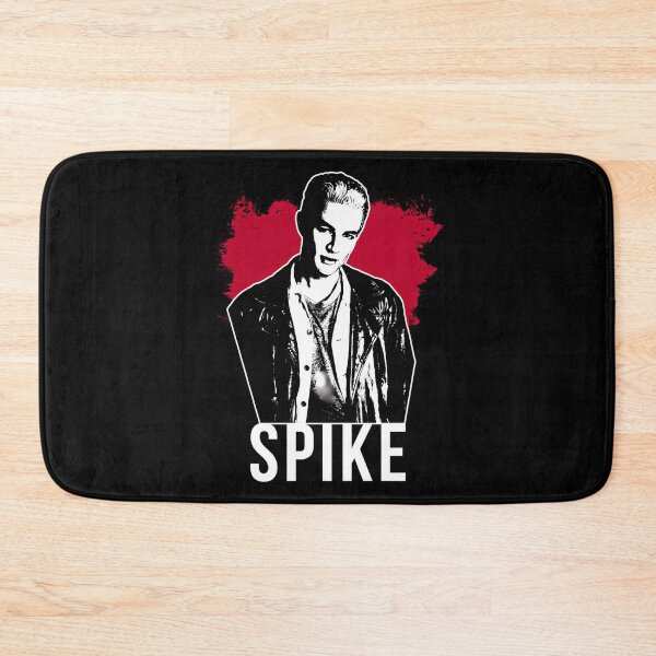 Item preview, Spike the Vampire - Red with White Text (BtVS) designed and sold by RohanEerie83.