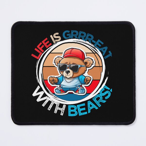 Item preview, 80s funny hip-hop bear designed and sold by mwebba2005.