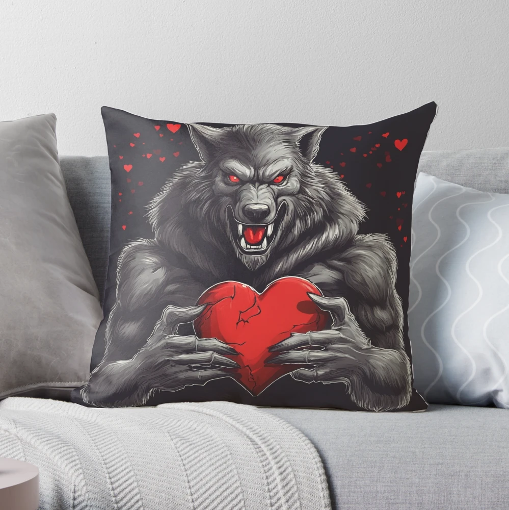 Chain Stitched Velvet Halloween Pillows! By Carazy Wolf – The Ghost Wolves