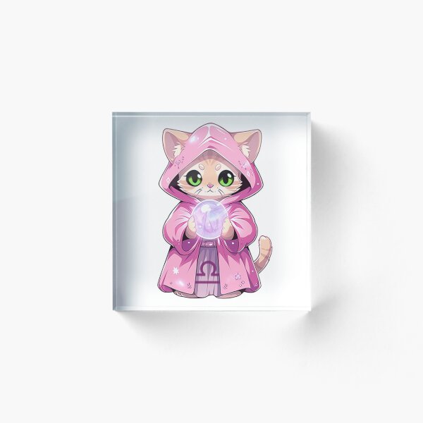 Item preview, Libra Zodiac Cat Magical Familiar designed and sold by Studio Pandemonia.