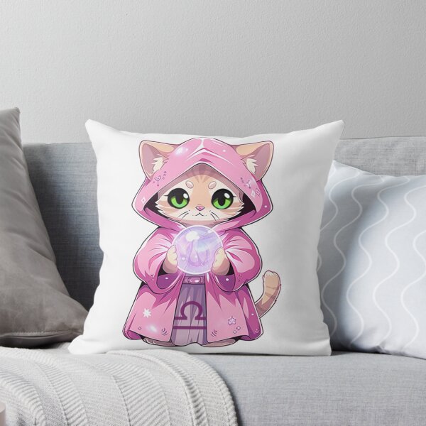 Item preview, Libra Zodiac Cat Magical Familiar designed and sold by Studio Pandemonia.