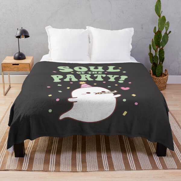 Item preview, Cute Ghost Soul OF The Party Funny Pun designed and sold by rustydoodle.