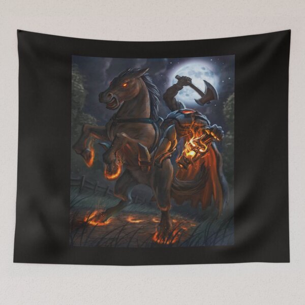 Item preview, Unholy Specter: Headless Horseman's Mysterious Aura Captured in Artwork designed and sold by CalistaDarksong.