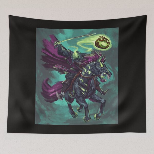 Item preview, Phantom Gallop: Headless Horseman's Haunting Tale Comes to Life in Art designed and sold by CalistaDarksong.