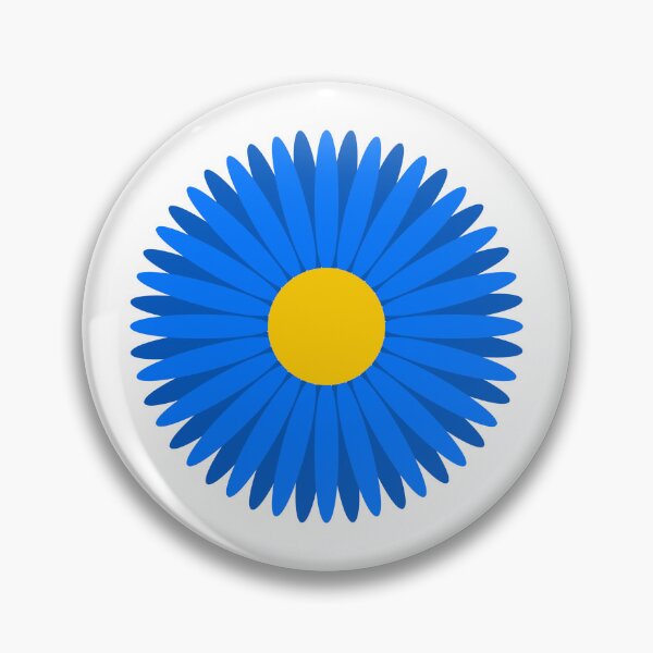 Item preview, Blue and Yellow Flower designed and sold by kavanaghdesigns.