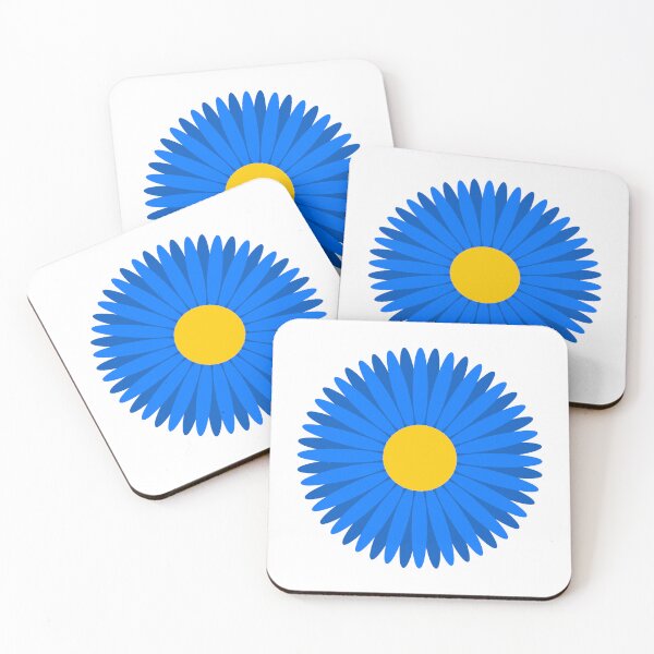 Item preview, Blue and Yellow Flower designed and sold by kavanaghdesigns.