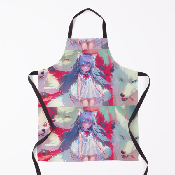 Item preview, Wolf Girl White designed and sold by Stefo2AIPics.